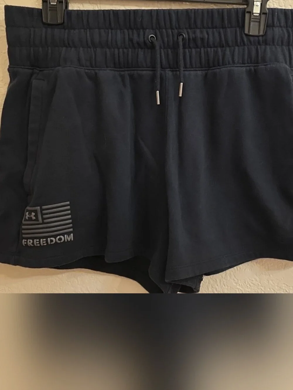 Under Armour Navy Freedom Women's Athletic Shorts